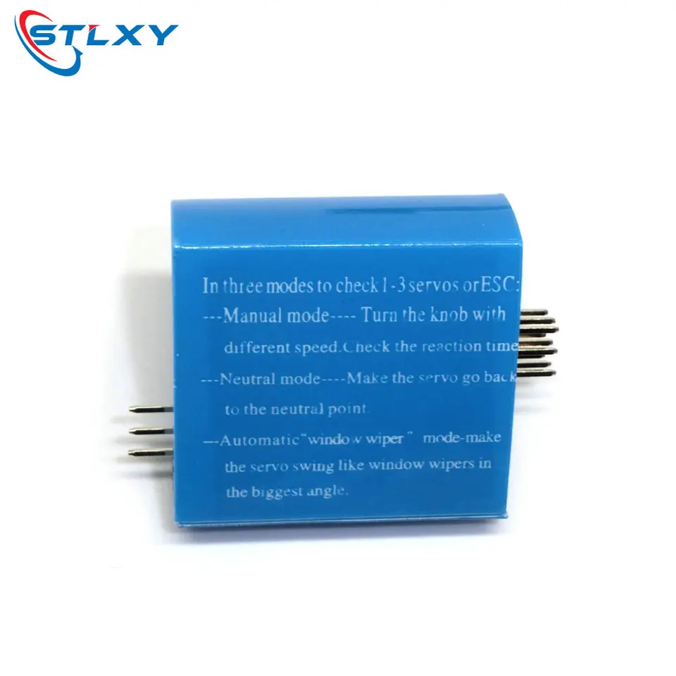Testeur De Servo Et ESC Pour RC – 3 Modes, Synchro Multi-servos, Boîtier Alu Costaud