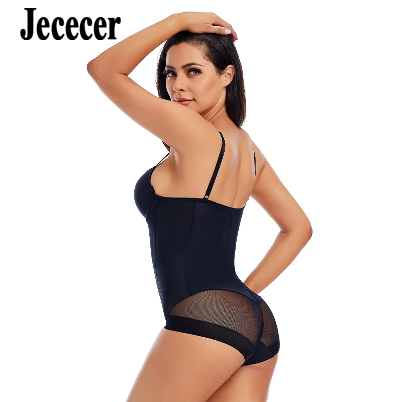Underwire Bodysuit Underwear for Women Strappy Bodys Black Apircot Mesh Matching Fashion Sexy Shapewear Body Shapers