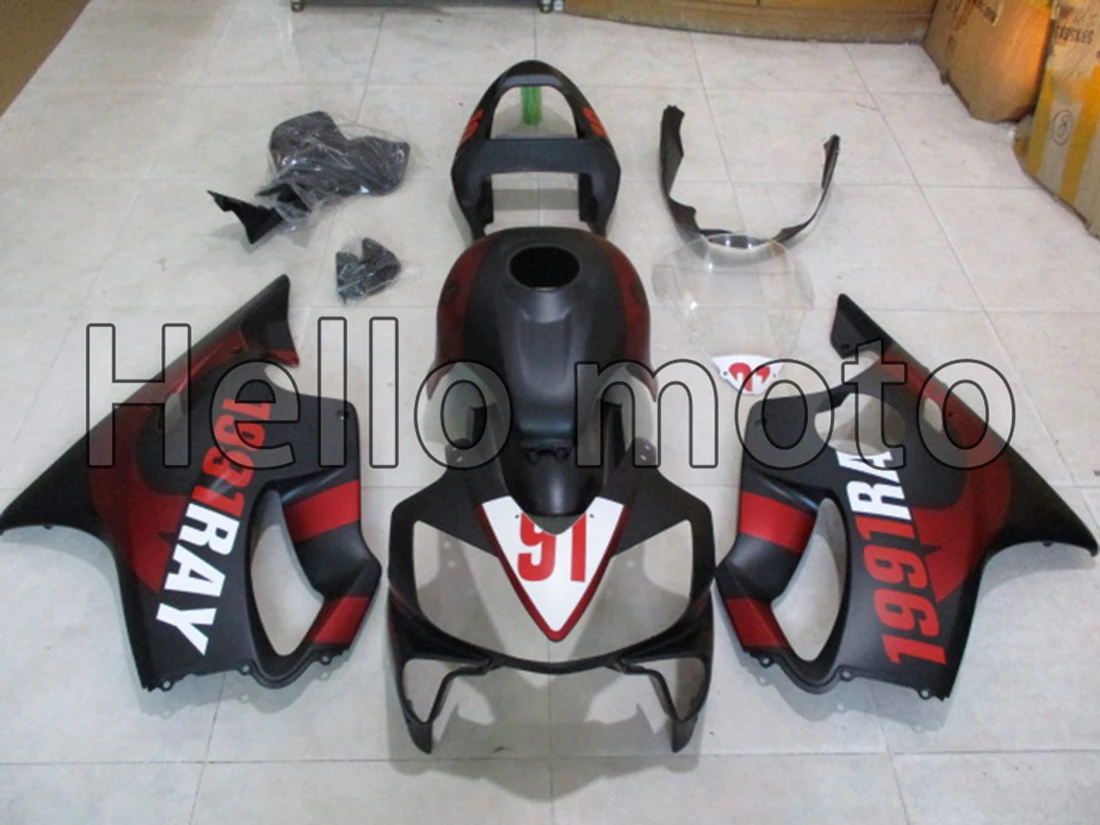 New ABS Injection Molding Fairings Kits Fit For CBR 600F F4I PC35 2001 2002 2003 Bodywork  Set