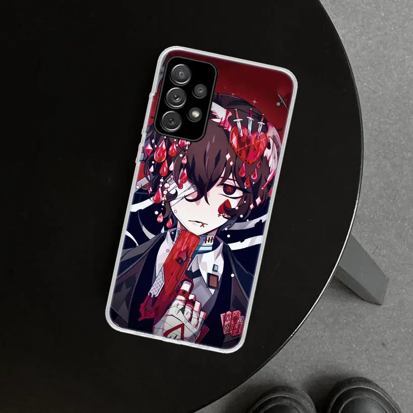 Bungou Stray Dogs Dazai Osamu Phone Case for Samsung Galaxy A15 A25 A35 A55 A14 A24 A34 A54 A04S A13 A23 A33 A53 A03S A52 A12 A2