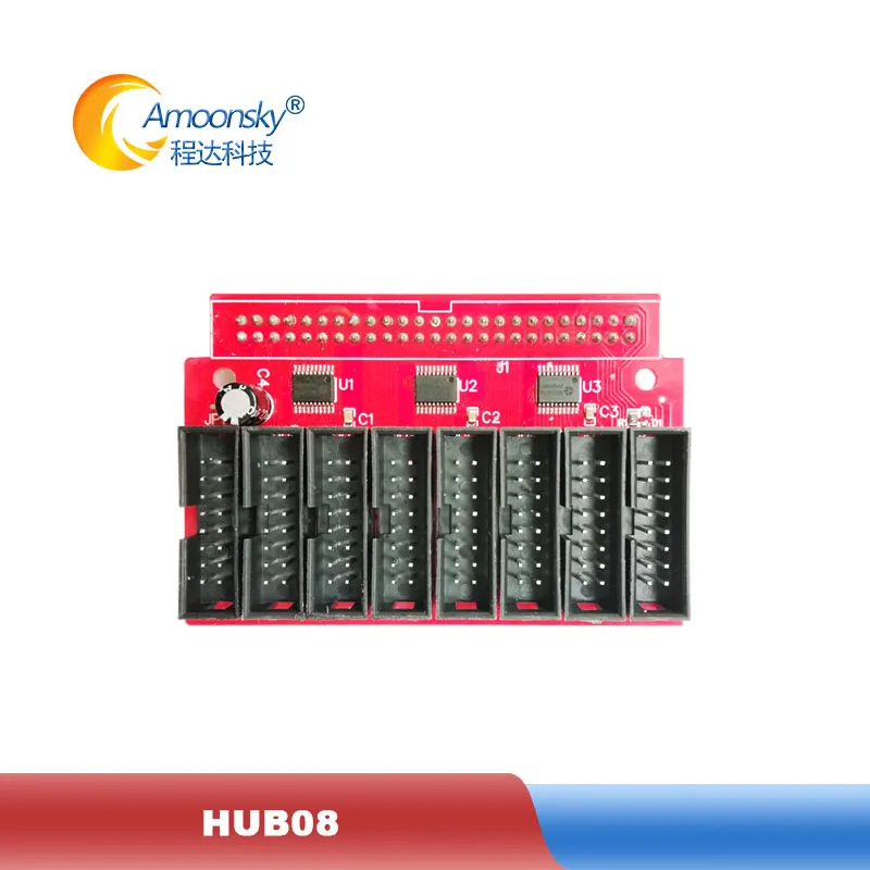 LED Display Modul Panel Adapter Board Hub Karte Hub75b Hub75e Hub08 Hub12 Arbeit mit Linsn RV901T RV801D Nova Farblicht