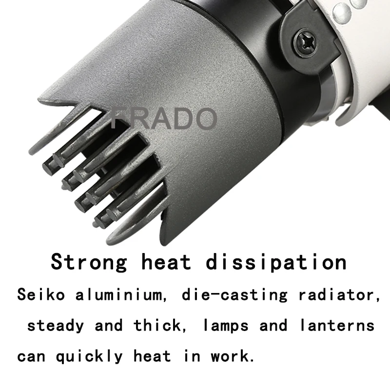 Hohe Helle 5W 7W 12W 20W 30W Dimmbare COB LED Downlights 24 Winkel Leuchte Einbau lichter der decke Unten Lampen Garantie – Detail 12