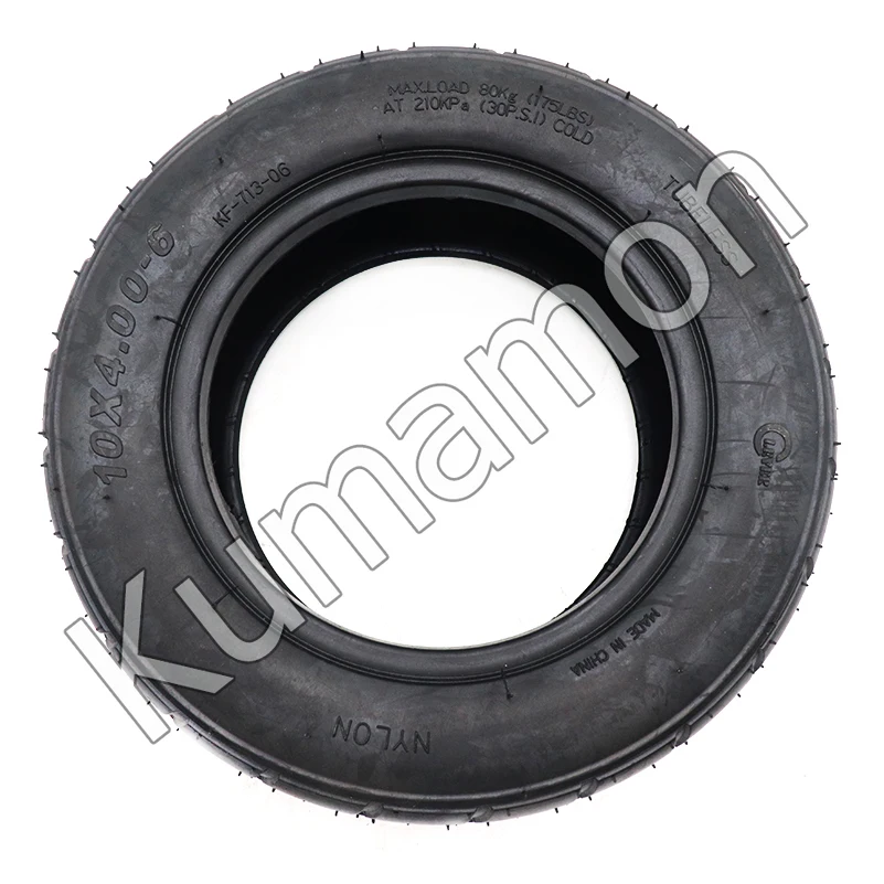 10X4.00-6 Snow Plow Tires 10 inch Electric Scooter tire Antiskid and Wear resistant for Harley  Citycoco