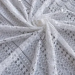 Hollow Water Soluble Lace Fabrics, Clothing Accessories, Wide, RS3768, 115cm