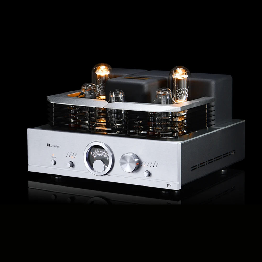 MUZISHARE R100 Vacuum tube AMP 300B push 845 211 805 single-end class A fever power amplifier 50W + 50W (RMS)