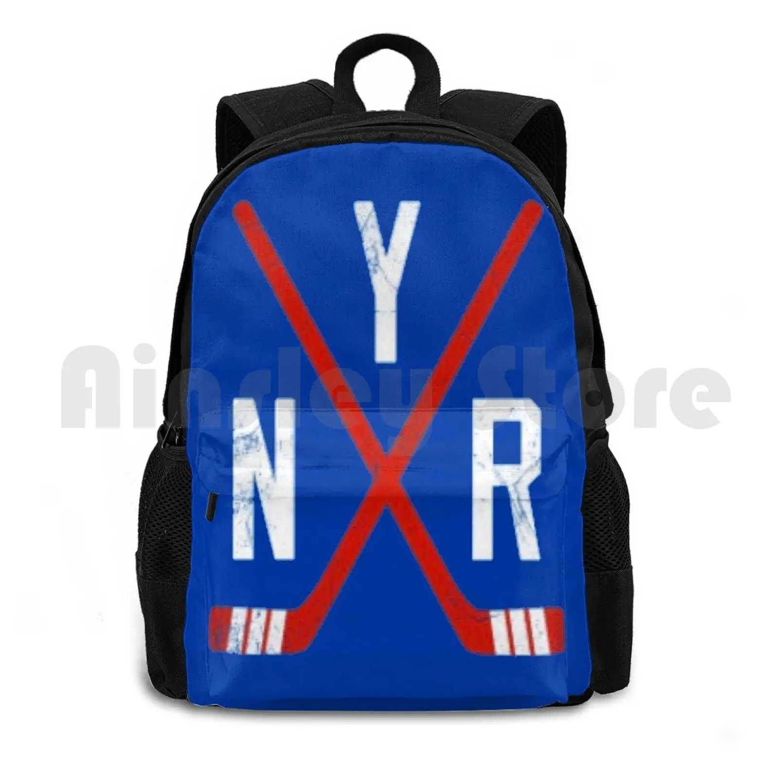 

Original Six-- Blue Outdoor Hiking Backpack Riding Climbing Sports Bag Hockey Ice Hockey Original Six Original 6 Sport Sports