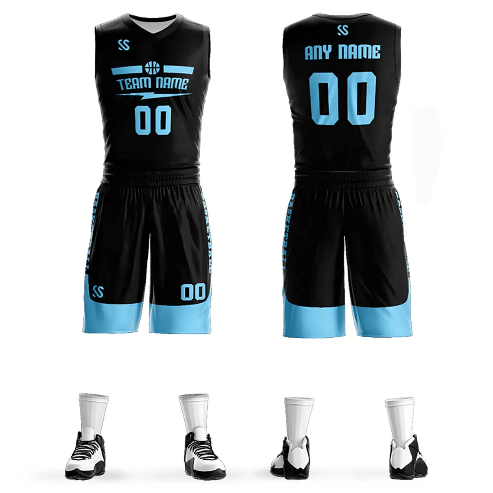 

Custom Basketabll Jersey Sets Full Sublimation Team Name/Number Personalized Design Your Own Sportswear for Men/Youth