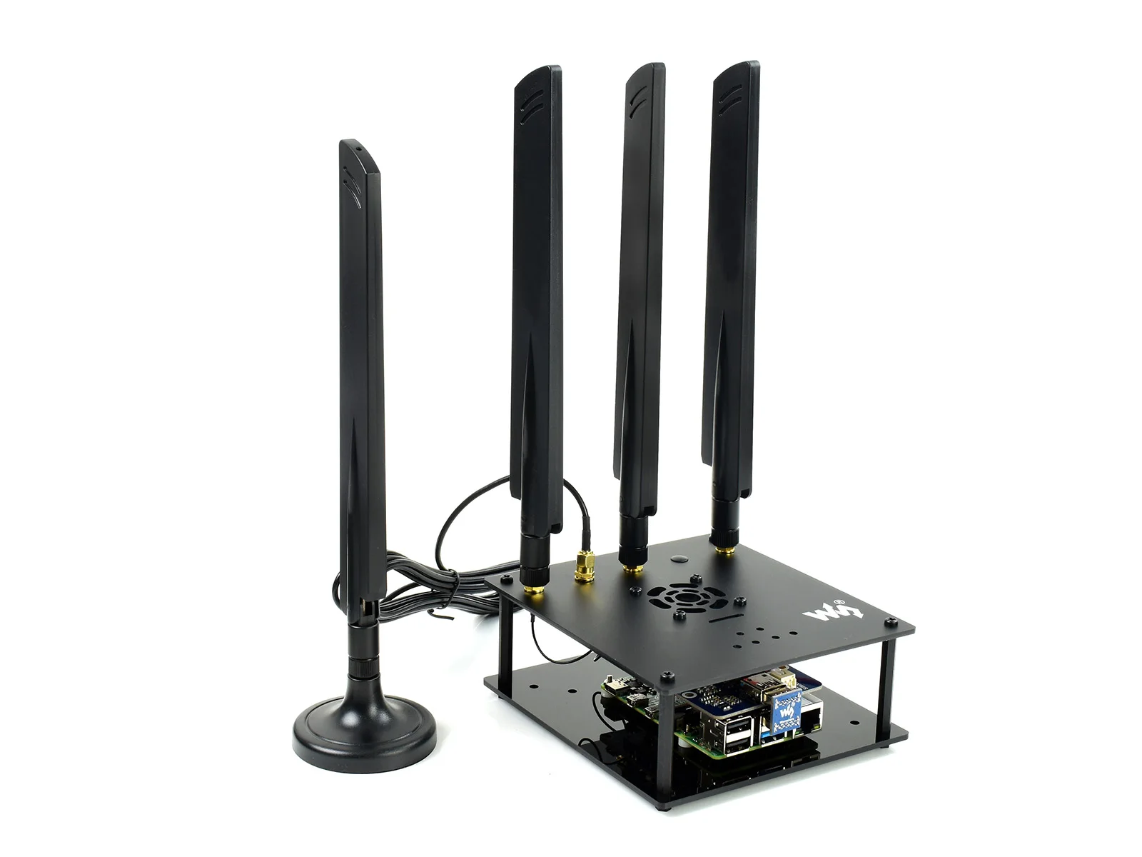 Waveshare SIM8202G-M2 5G HAT for Raspberry Pi, 5G/4G/3G Support, Snapdragon X55, Multi Mode Multi Band