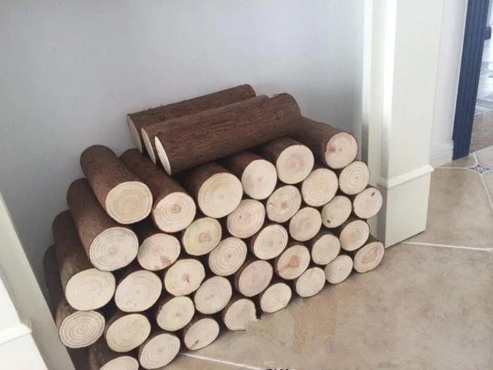 LAZACA Bastoni di legno ramoscelli mestieri tronchi corteccia di legno steli fai da te rustico casa decorazione natalizia vaso riempitivo, parti allentate materiali da gioco 5 cm/40 pezzi