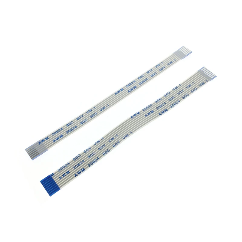 10PCS Flat flexible cable FFC FPC AWM 20624 80C 60V VW-1 FFC-0.5MM 1.0MM 4/5/6/8/10/12/14/16/18/20/24/26/30/32 Pin