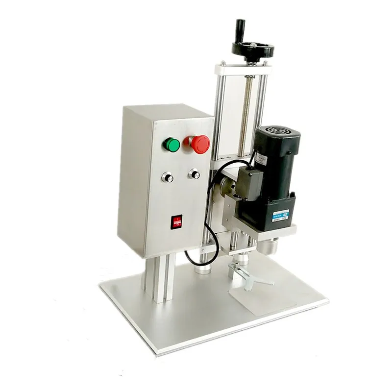 High speed table top capping machine, semi automatic screw capping machine ,glass jar capping machine