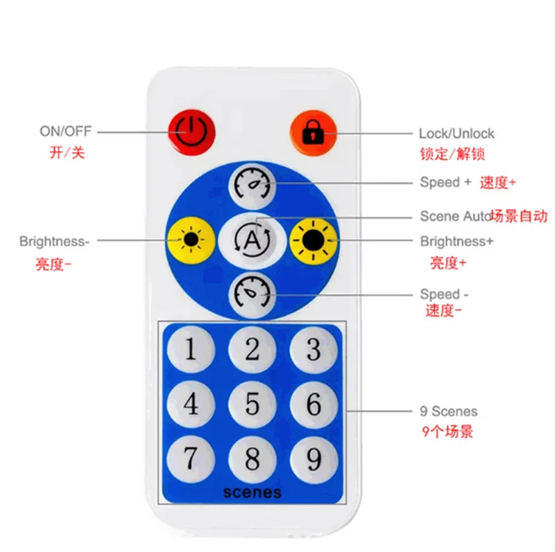 Imagem -02 - Controlador de Música com Canais Sp608e Ws2811 Faixa de Luz Led com Saída de Sinal Ws2812b Ws2815 Microfone Embutido Android Ios App