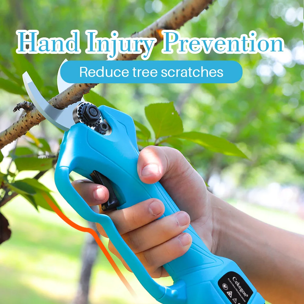 

16.8V SC-8603 Electric Scissors Cordless Pruner Lithium-ion Pruning Shear Scissors Bonsai Electric Tree Branches garden tools