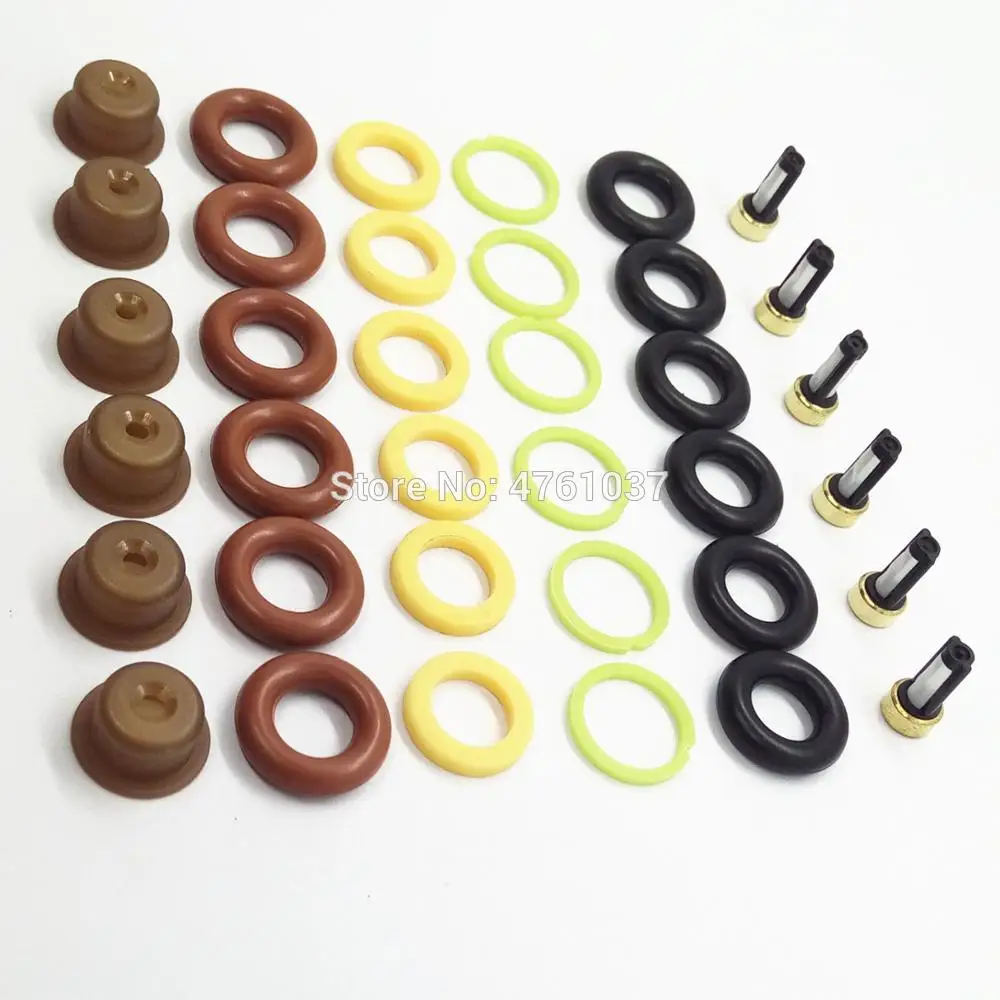 6set Universal Injector Repair Kit for Bosch EV1.0 Service Rebuild Kit Free Shipping #0280150762