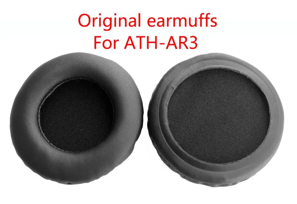 เปลี่ยนแผ่นรองหูฟังสำหรับ Audio-Technica ATH-AR1 ATH-AR3 ATH-AR5BT ชุดหูฟังเดิม Earmuffs