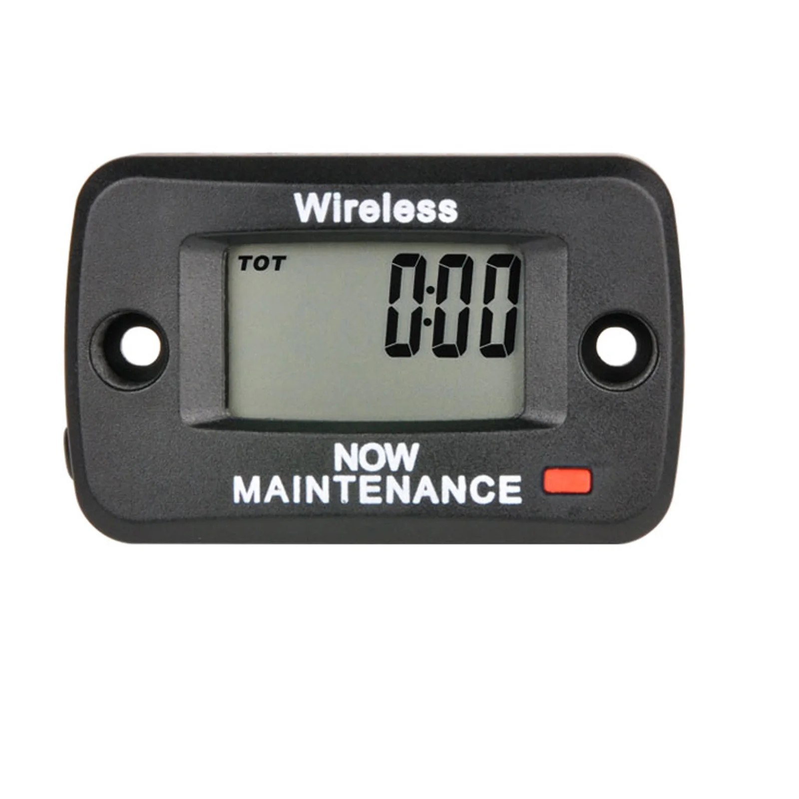 Digital Wireless Hour Meter Self Powered Vibration Activated 5 Groups Maintenance Reminder Conversion Machine Oil for Generator