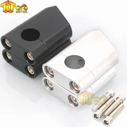 Motorcycle Handlebar Riser Up Backs Moves Bracket Kit Handle Bar Riser Mount Clamp For Honda CB400 CB1300 VTEC Forza 250 NSS250