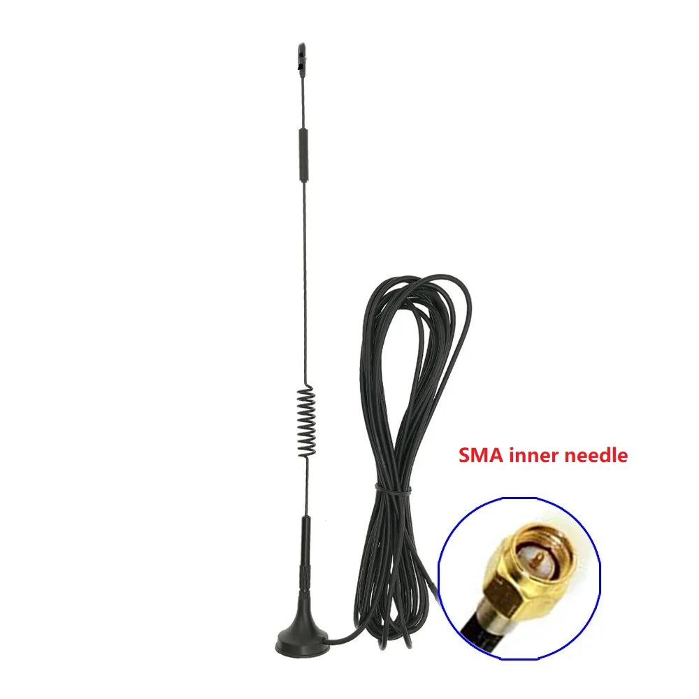 Interfaz SMA/TS9/CRC9, cable de extensión de 3m, enrutador inalámbrico, máquina expendedora no tripulada, pequeña ventosa magnética, antena 4G