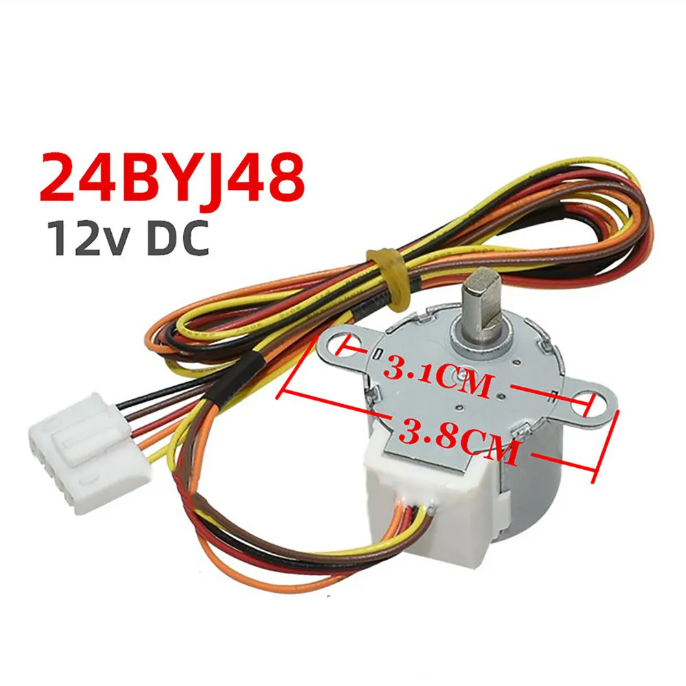 24BYJ48 12V Stepper Motor Smart Toilet Seat Lid Accessories Wire length 24MM