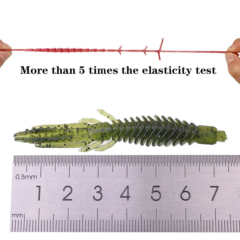 Señuelo Larva de Camarón para Lucio – Jigging - imagen 2