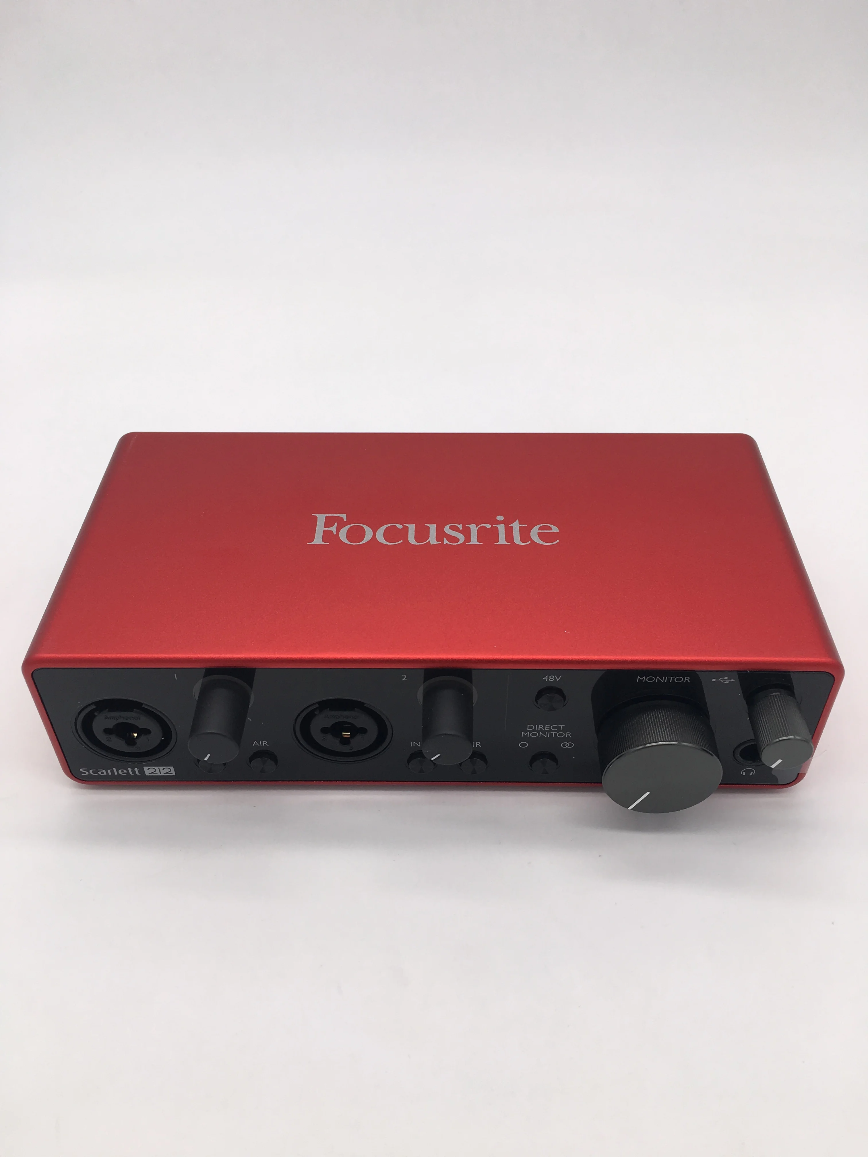 Focusrite Scarlett الجيل المهنية تسجيل واجهة الصوت USB 2.0 كارت الصوت ميكروفون preamp 2i2 3rd