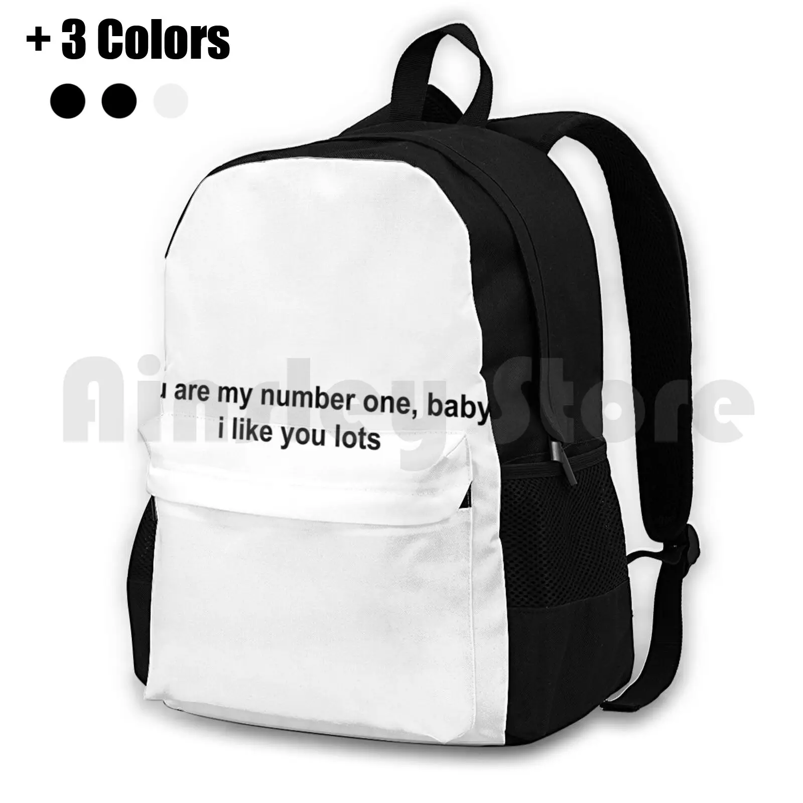 Classic Lany Lyrics You Are My Number One , Baby. I Like You Lots Outdoor Hiking Backpack Riding Climbing Sports Bag Lany