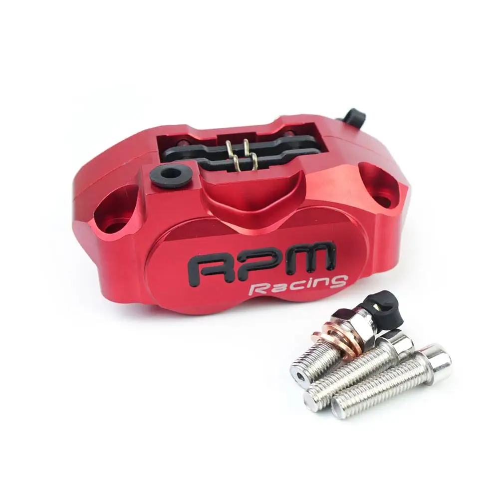 AliExpress UK Fireyouracing Disc Brake Caliper Moto Front 4 Piston Radial Mounting 82mm RPM For Yamaha Kawasaki Scooter Rsz Jog Force Dirt Bike GROM