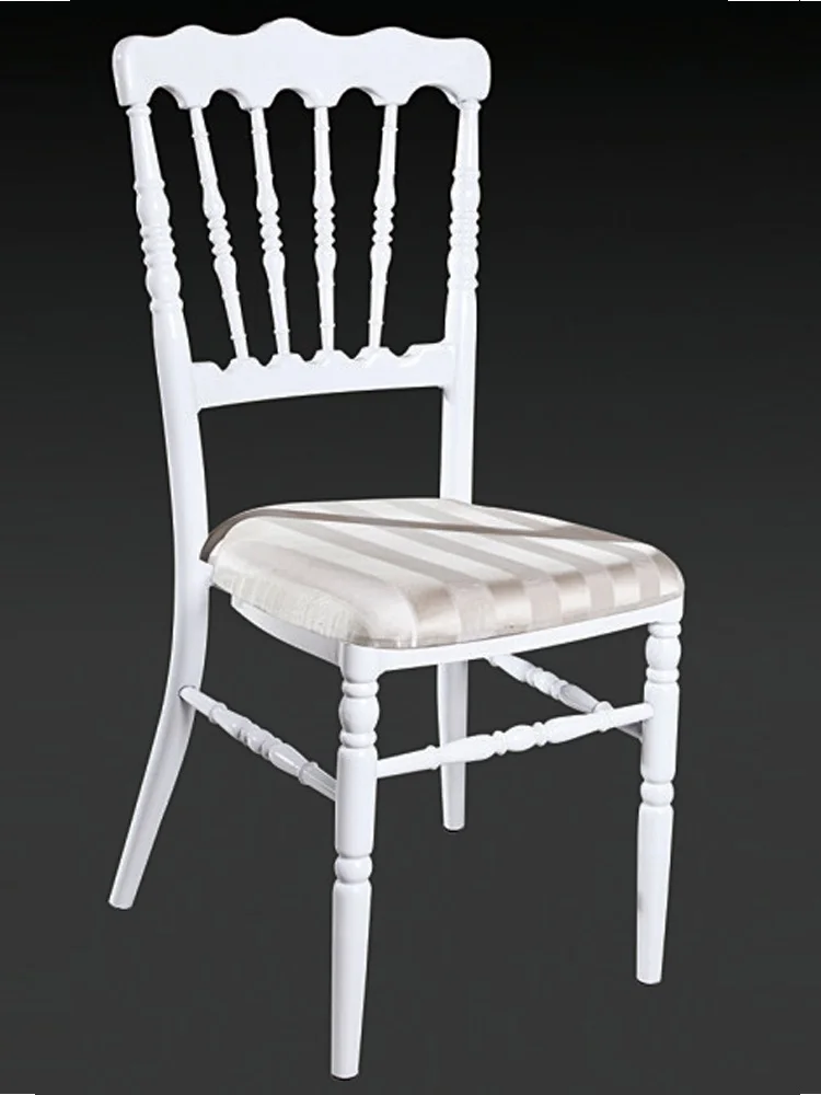 Wedding Events Party Strong White Aluminum Napoleon Chair,Wholesale