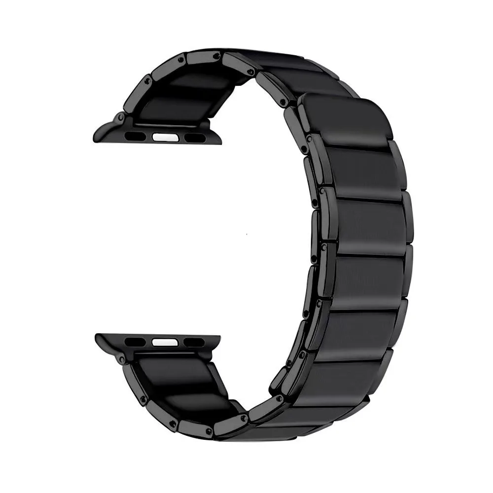 

Apple Metal Magnetic Strap for Apple watch 7 45mm 41mm 6 5 4 SE 44mm 40mm Magnetic replacement strap for iwatch 3 2 1 38mm 42mm