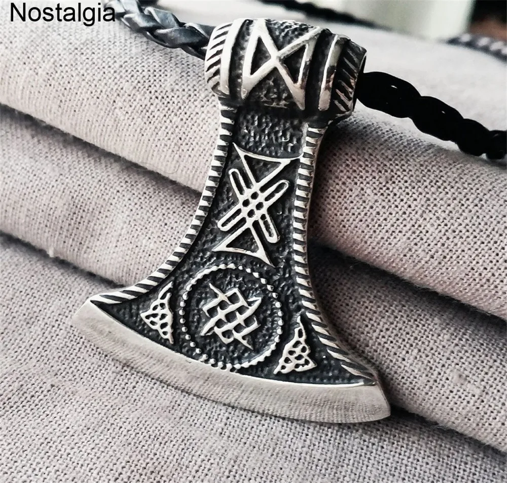 Svarog Star Of Russia Kolovrat Amulet Pendant Slavic Perun Axe Necklace Talisman Pagan Jewlery