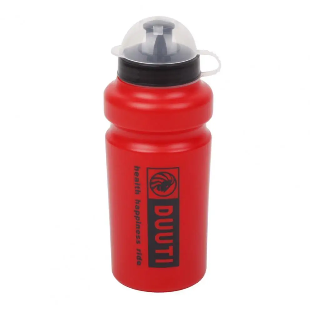 500ML Sports Water Bottle Wide Mouth Leak-proof LDPE High Capacity Water Cup Outdoor Cycling Bicycle Water Kettle