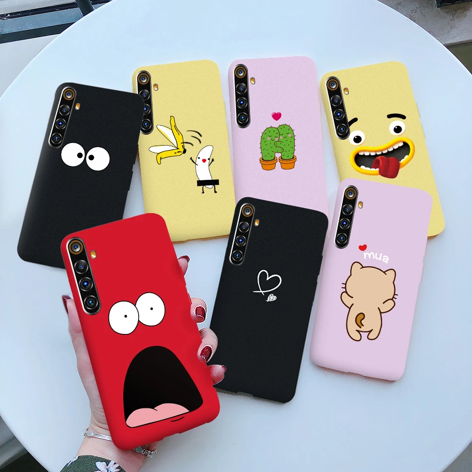 For OPPO Realme 6 Pro Case Cute Soft Silicone Phone Case For OPPO Realme6 Realme 6 Pro 6i 6S 6 i 6 s 6Pro Back Cover Case Fundas