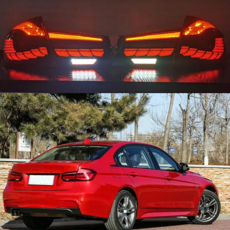 

Rear Fog Lamp + Brake Lamp + Reverse + Dynamic Turn Signal Car LED Tail Light Taillight For BMW F30 F35 320i 328i 2013 - 2017