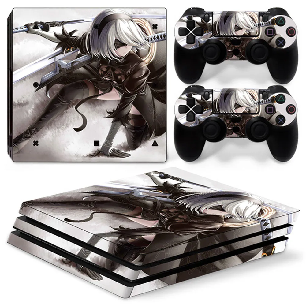 Vinyl Decal Protective Skin Cover Sticker Voor PS4 Pro Console & Controller