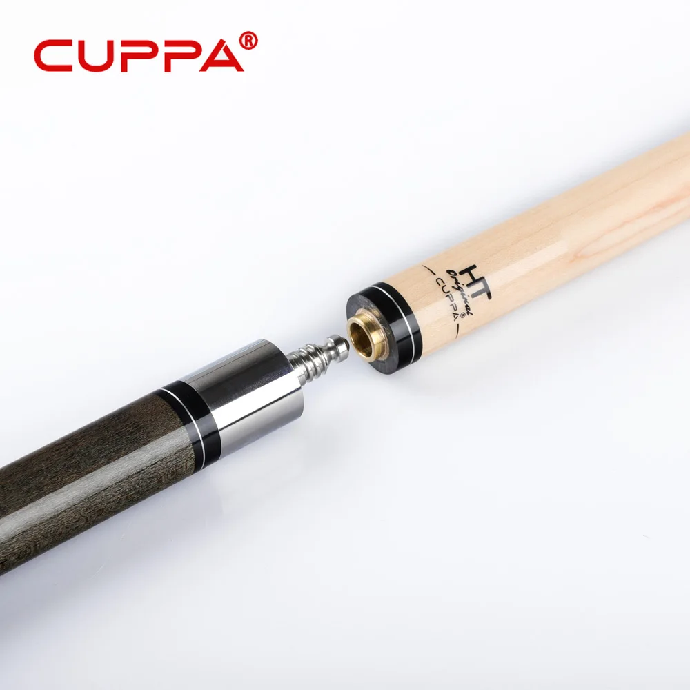 CUPPA Cue Piscina Cue Stick 11.75/12.75mm Norte Americana Bege eixo de Alta Qualidade Profissional Billar Cue