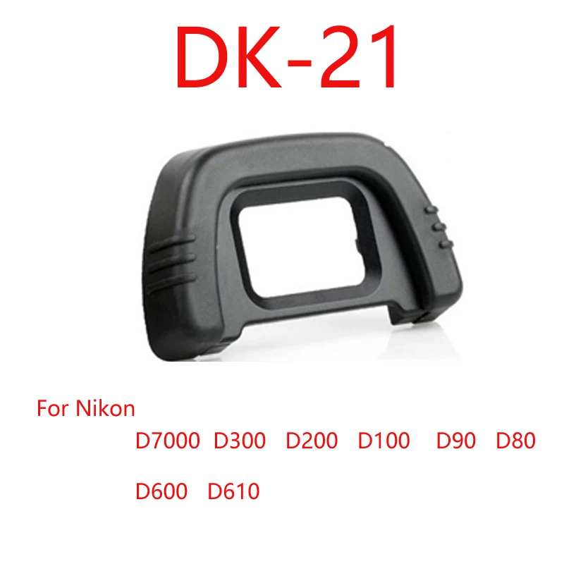 10pcs/lot DK-21 Rubber Eye Cup Eyepiece Eyecup for Nikon D300 D200 D90 D80 Camera