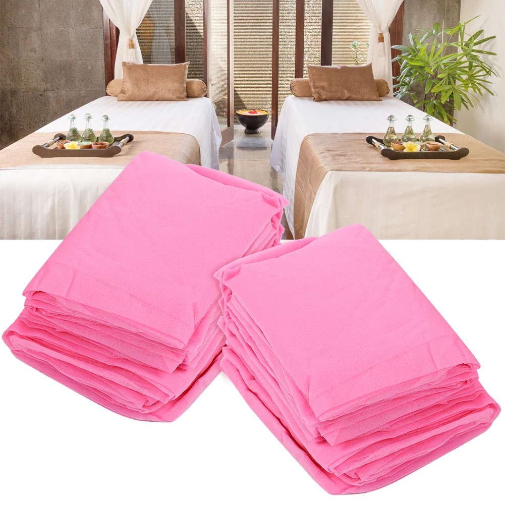 10 unids/set desechable no tejido de salón de belleza baño falda vestido Toalla de baño de SPA