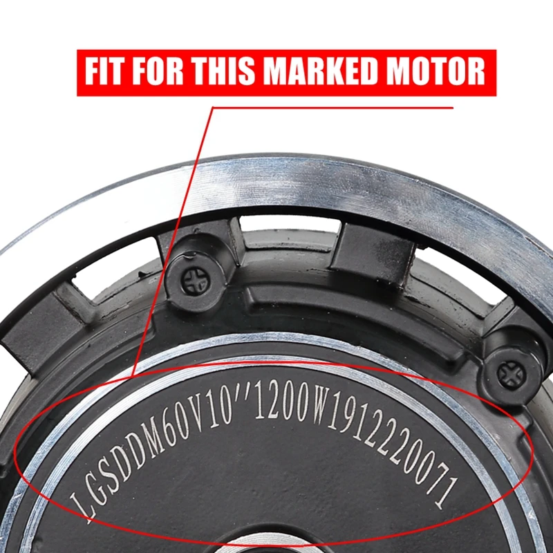 Original LGSDDM Detachable Motor Hub Ring for ZERO 10X Electric Scooter SPEEDUAL T10-DDM Engine Separable Side Cover