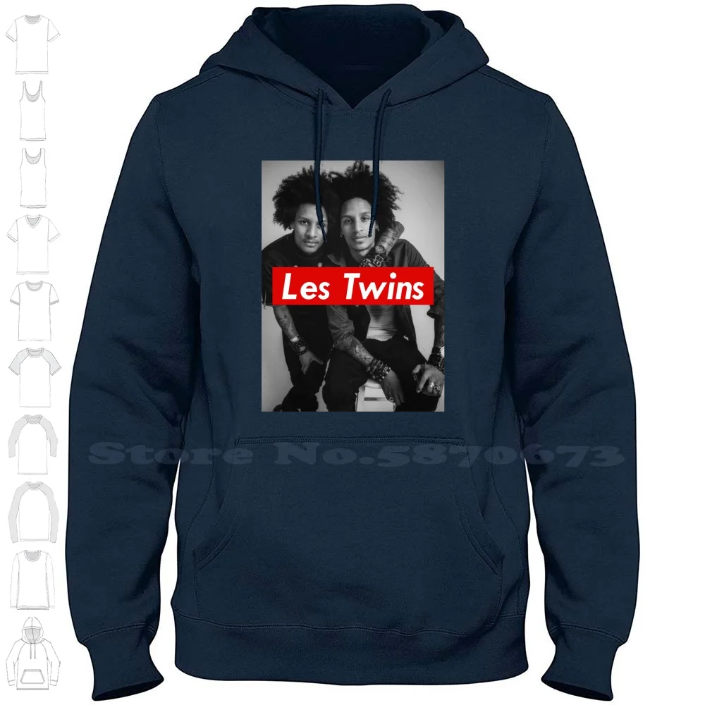 Laurent & Larry 100% Cotton Hoodie T-Shirt Les Twins Laurent And Larry Bourgeois Dancer Choreographer