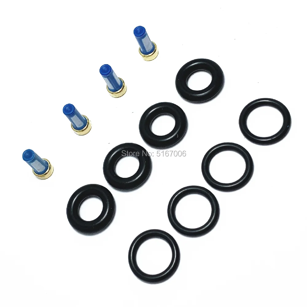 wholesale 4sets Fuel injector repair kits for Peugeot 206 307 406 407 607 806 807 Expert 2.0/16V 1984E2 01F002A (AY-RK801)