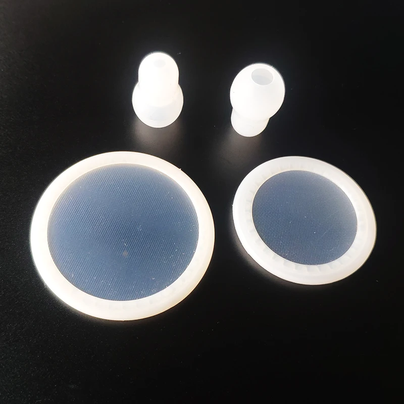 Spirit durable soft silicone earplugs/diaphragm/children suspension diaphragm stethoscope vibrating membrane frequency conversio