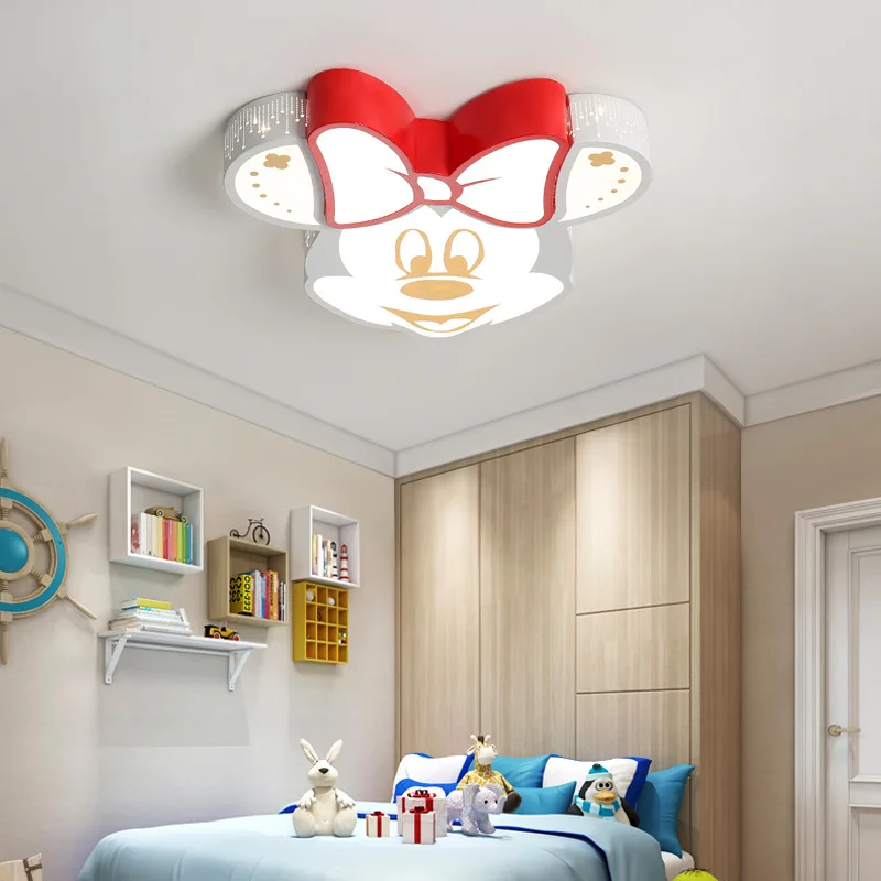 Children's Room LED Ceiling Lamp Modern Intelligent Remote Control Baby Room Bedroom Room Eye Protection Lamp Adjustable Light