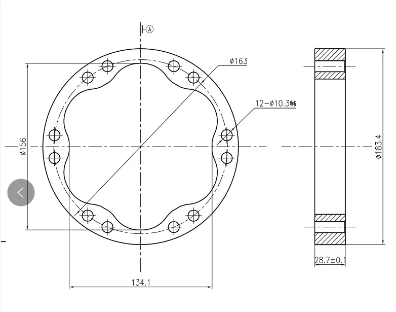 MSE02 Stator i wirnik do naprawy silnika hydraulicznego POCLAIN