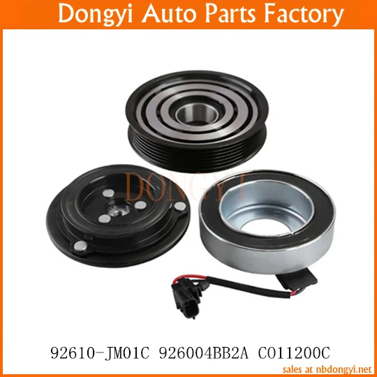 

AC Compressor Clutch 92610-JM01C 92610JM01C 926004BB2A 92600-4BB2A CO11200C