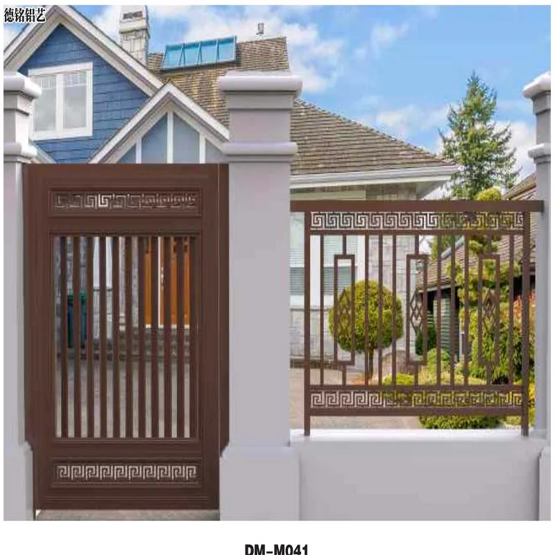 Metal Fence Designs Aluminum Laser Cut Metal Panel Fencing