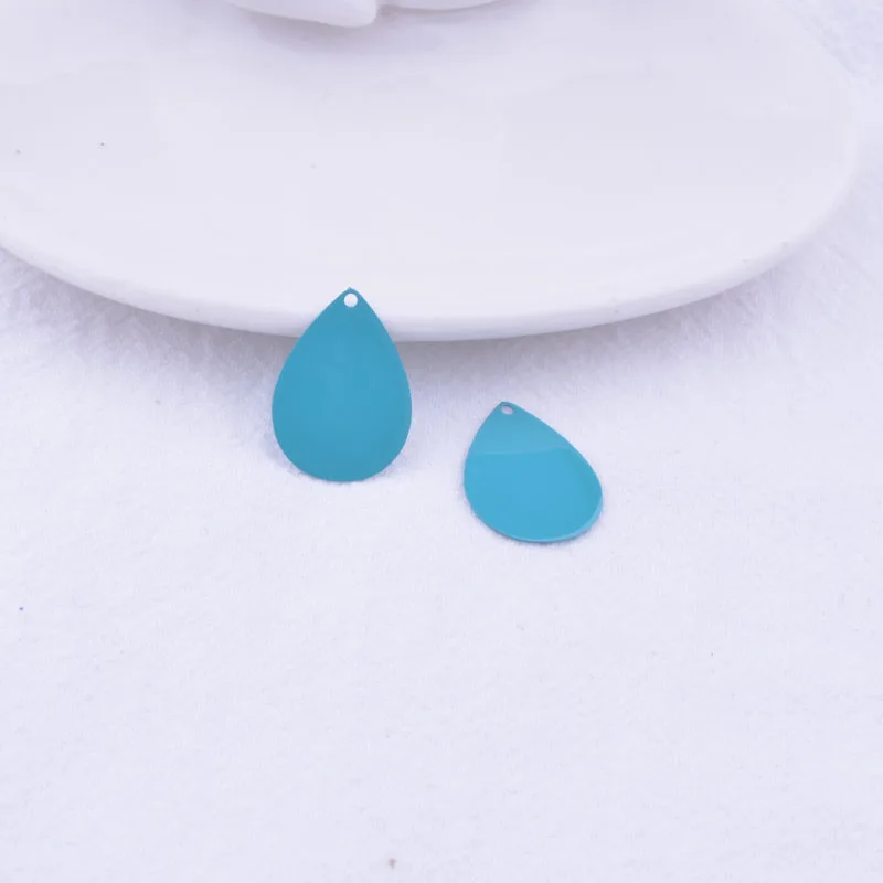 50 Stück AC11330 15*21mm Wassertropfen-Anhänger Schmuckzubehör für Ohrringe für Damen Bijoux – Detail 11