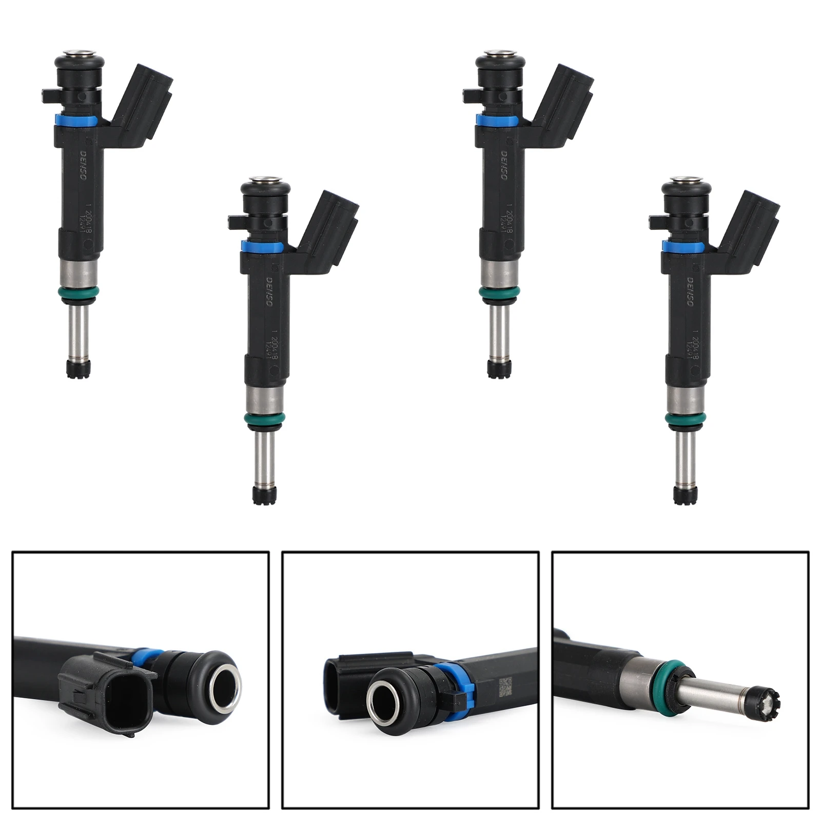 Artudatech 4PCS Fuel Injectors 16600-1KT0A Fit For Nissan Versa 1.6L L4 2012-2015 HR16DE Car Accessories