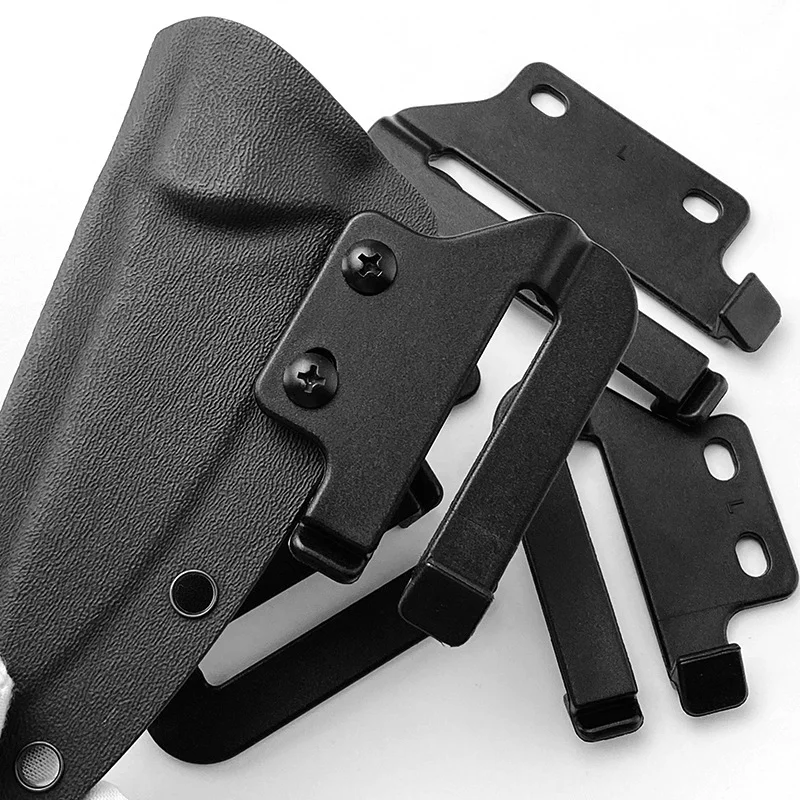 1 Pair Knife K Sheath Waist Clip Accessories Scabbard Back Clips Kydex IWB Holster Clamp OutdoorGear Hunting Camping Parts DIY