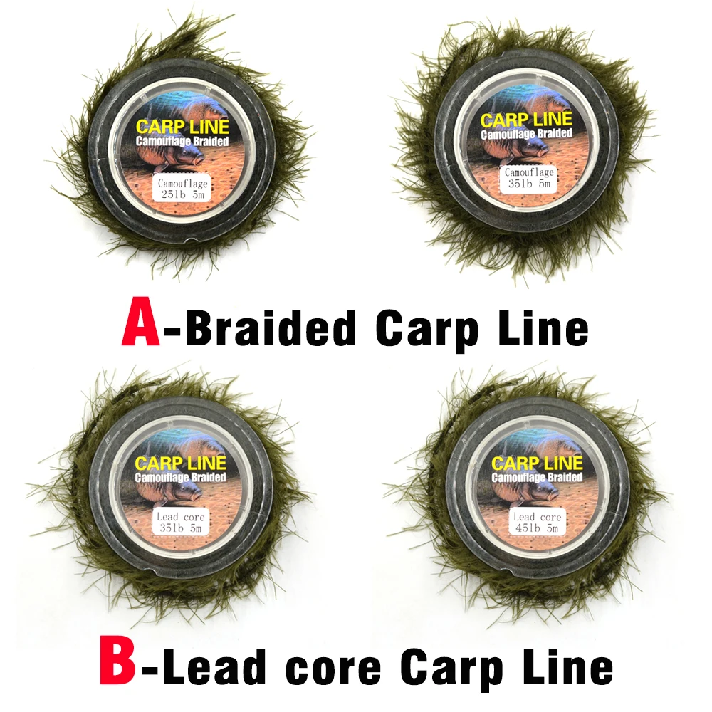 MNFT Líder Leadcore Camuflaje Efecto Hierba para Carpa - imagen 3