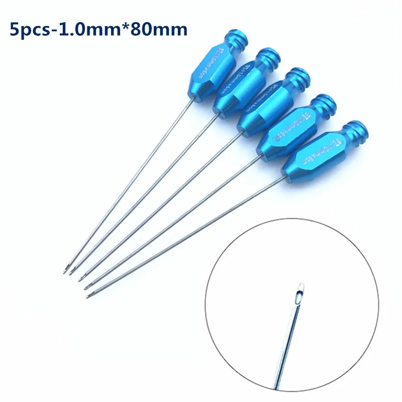 Liposuction Needle Micro Cannula Single Hole Tools Water Injection Cannula Liposuction Facial Fat Transplantation